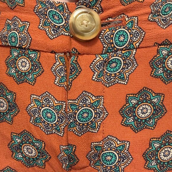 Anthropologie flowy light scarf pants - Picture 3 of 9